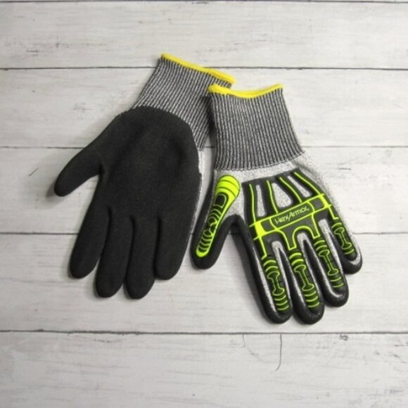 HexArmor Men's Size 7 S Work Gloves Cut Puncture Resistant Rubber Coated - Picture 5 of 10